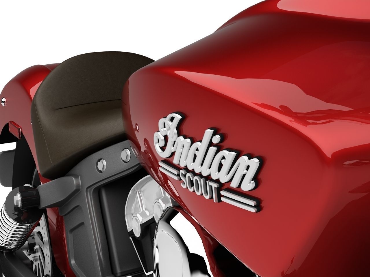 Indian Scout 2015 3D model_3