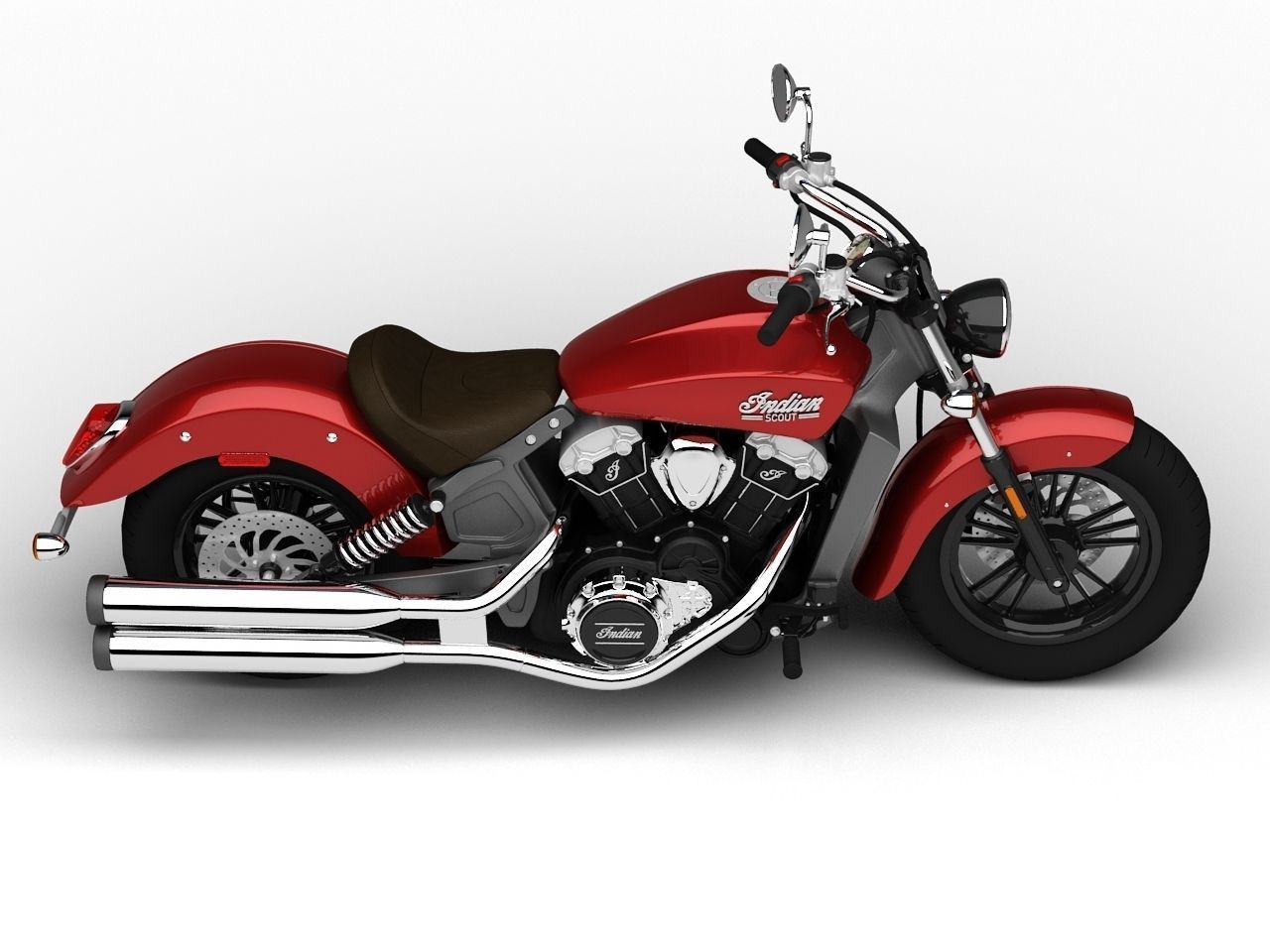 Indian Scout 2015 3D model_5