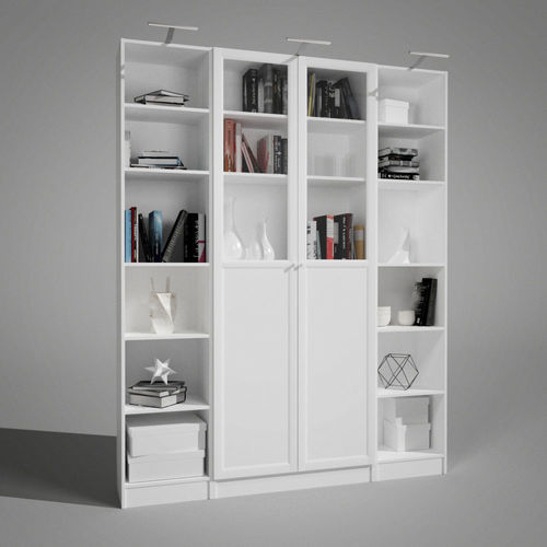 Shelf and books decor Collection 3D model