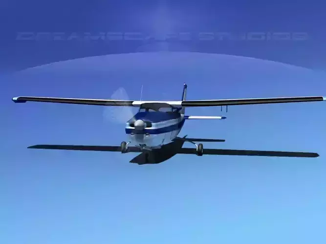 Cessna 210 Centurion V01 3D model
