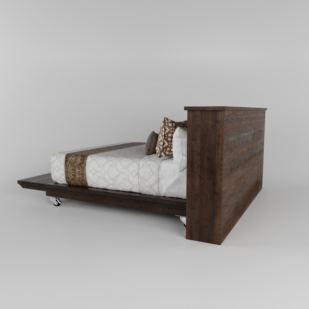  Masterbed Resort Hotel 3D model_2