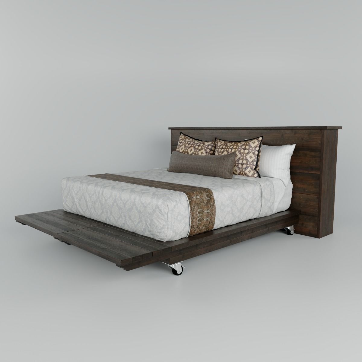  Masterbed Resort Hotel 3D model_1