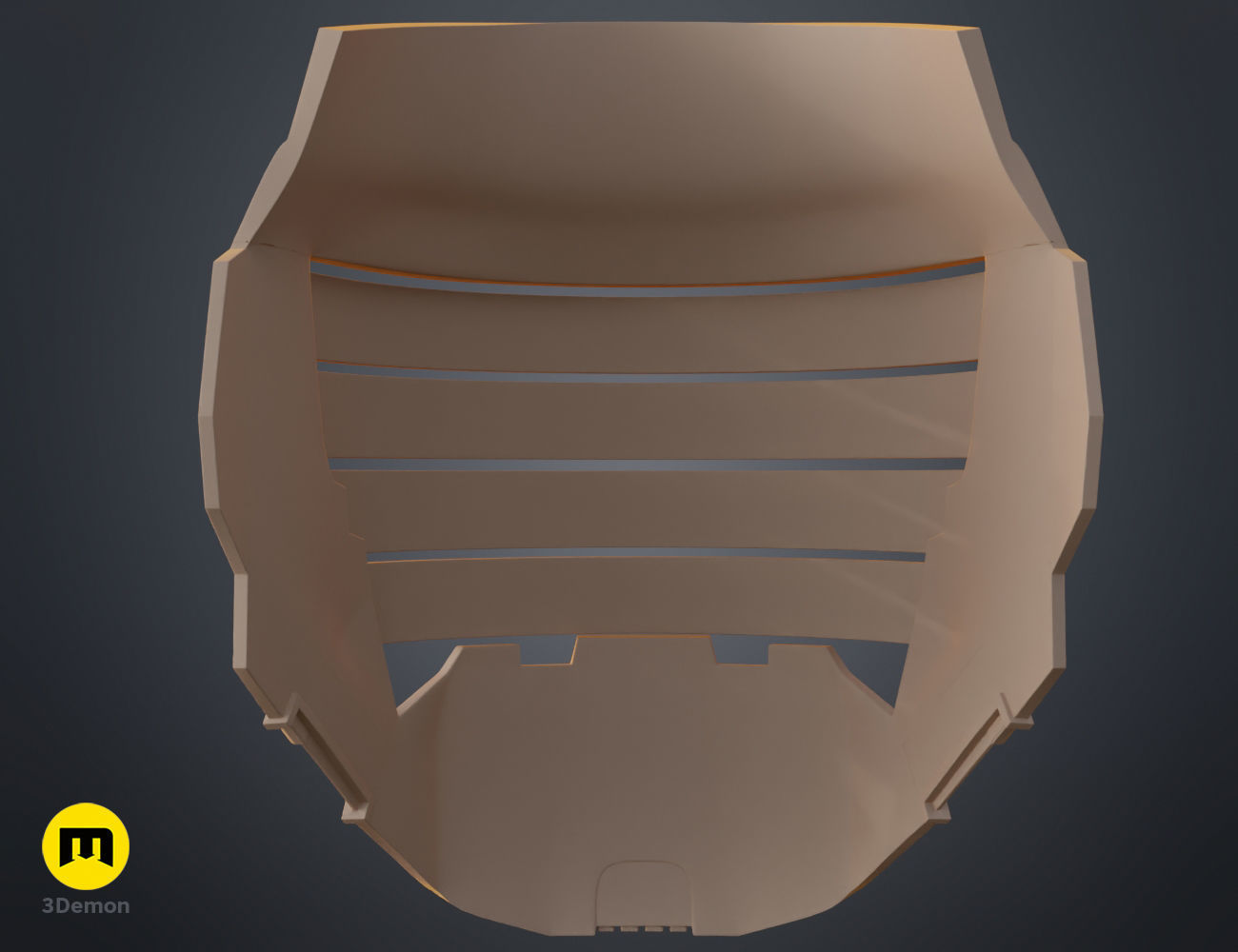 Darth Vindican mask - Star Wars universe 3D print model_7