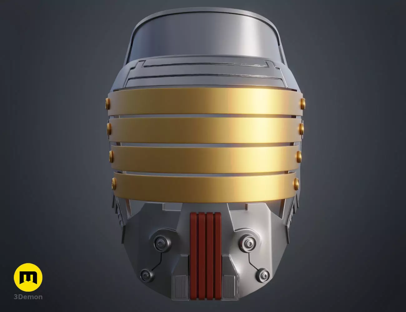 Darth Vindican mask - Star Wars universe 3D print model_0