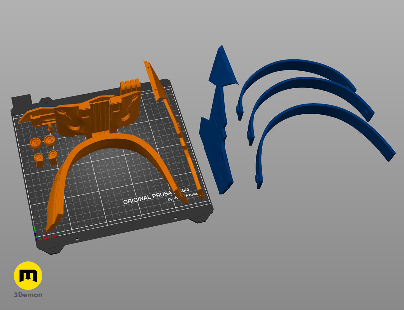 Darth Vindican mask - Star Wars universe 3D print model_5