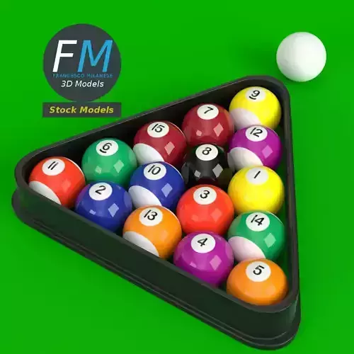 Pool billiard balls