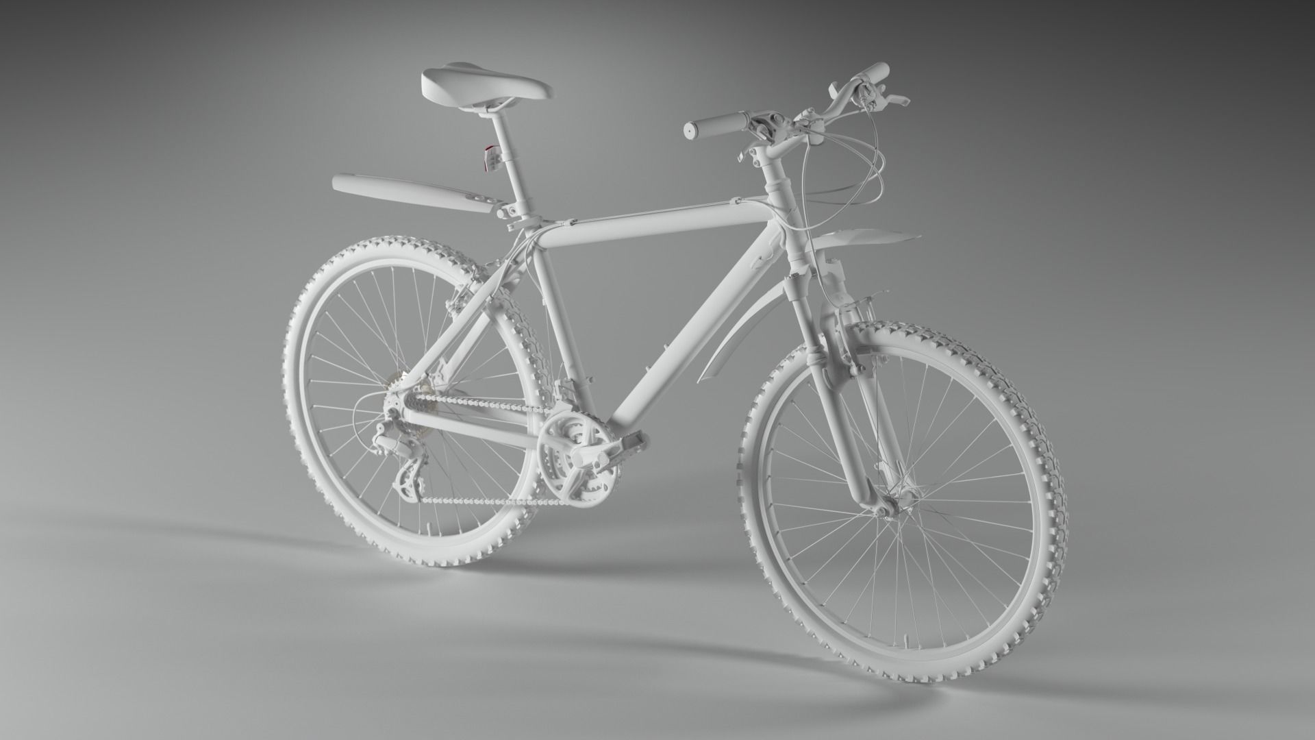 Stark Temper Cross-Country Mountain Bike Free 3D model_4