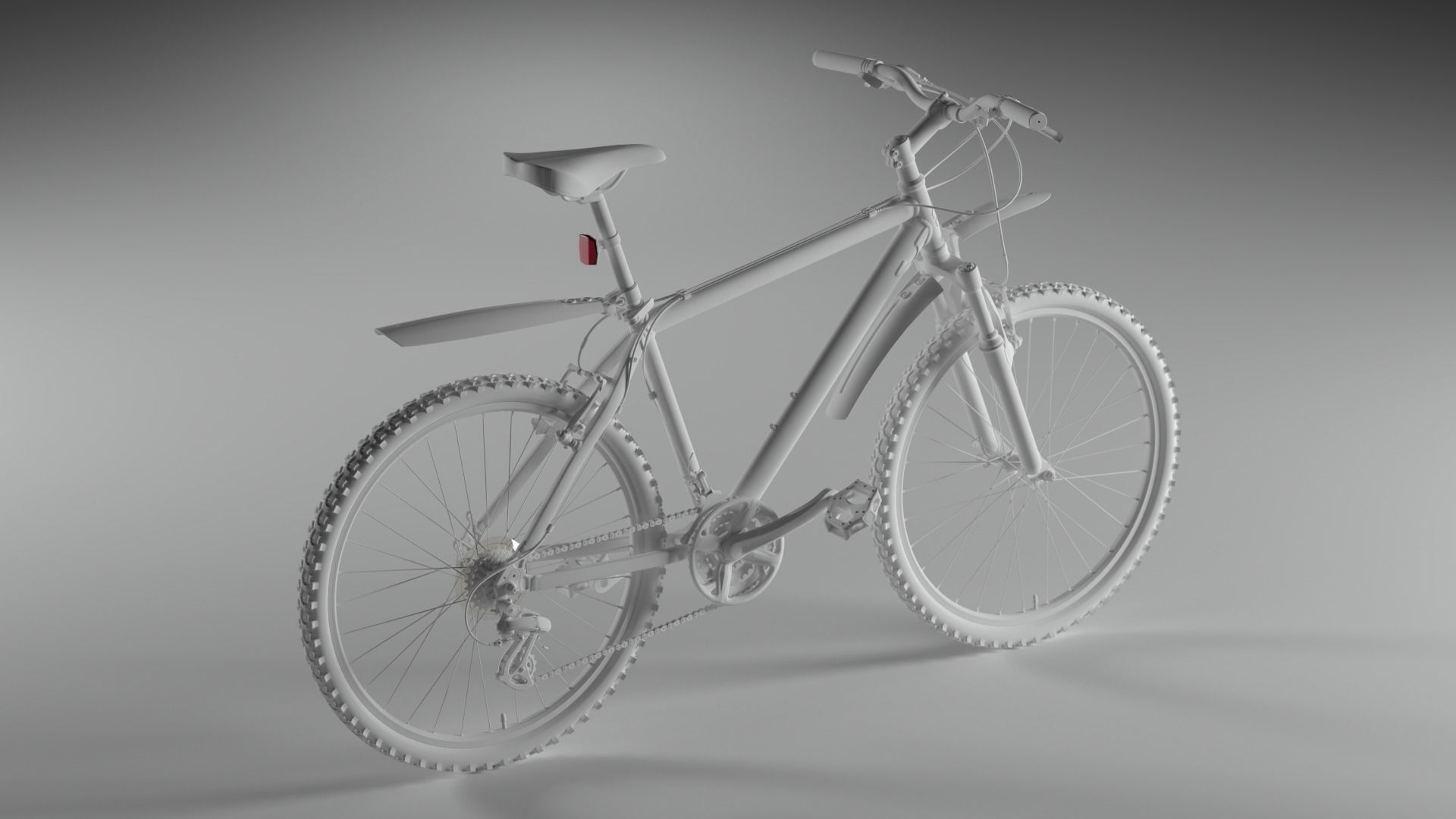 Stark Temper Cross-Country Mountain Bike Free 3D model_3
