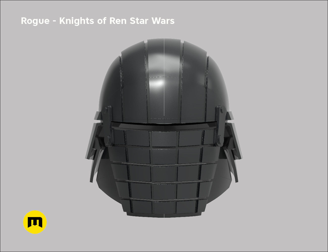 Rogue helmet - Knights of Ren - Star Wars universe 3D print model_7