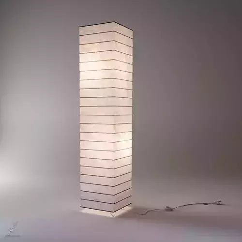 Paper Lamp 3D model