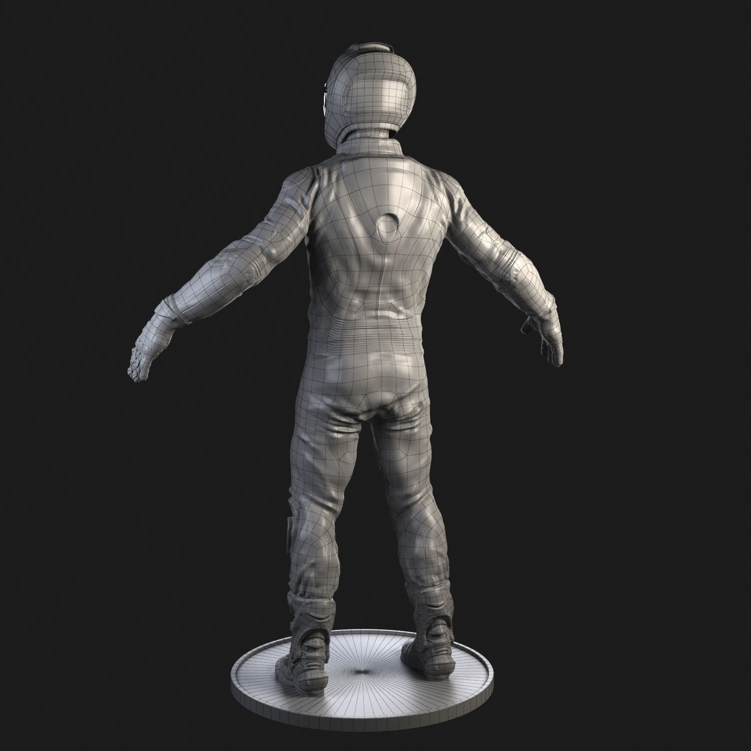 Biker Rigged 3D model_14