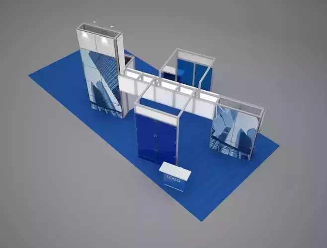 Exhibition stand octanorm maxima 14x6 m