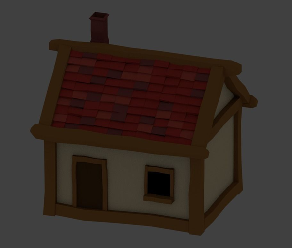 LowPoly House