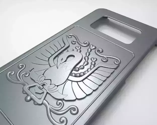 Phoenix Pandora box Samsung S8 phone case from Saint Seiya 3D print model