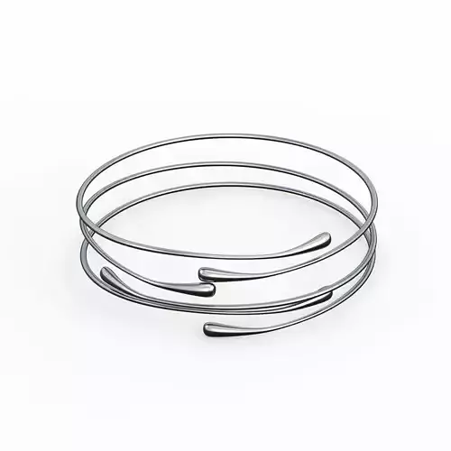 Silver Bracelet Waterdrop design