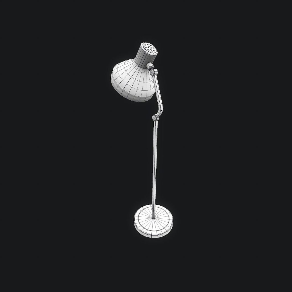 Old Medical Lamp pbr Low-poly 3D model_17