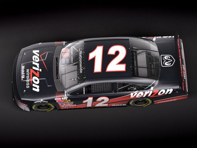 NASCAR 2010 Dodge Challenger 3D Model 3D model_5