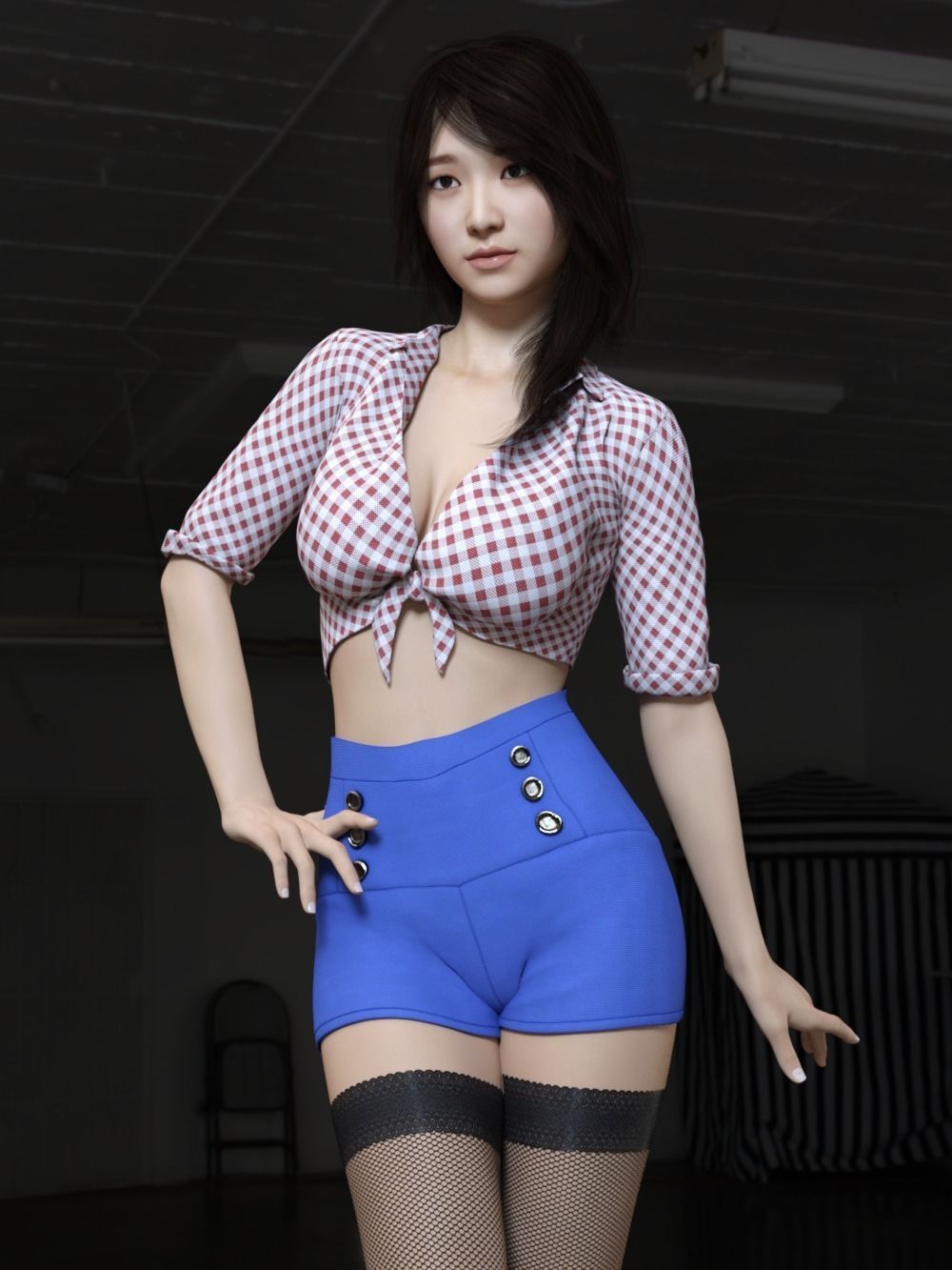 Yu Lin For G8F 3D model_3