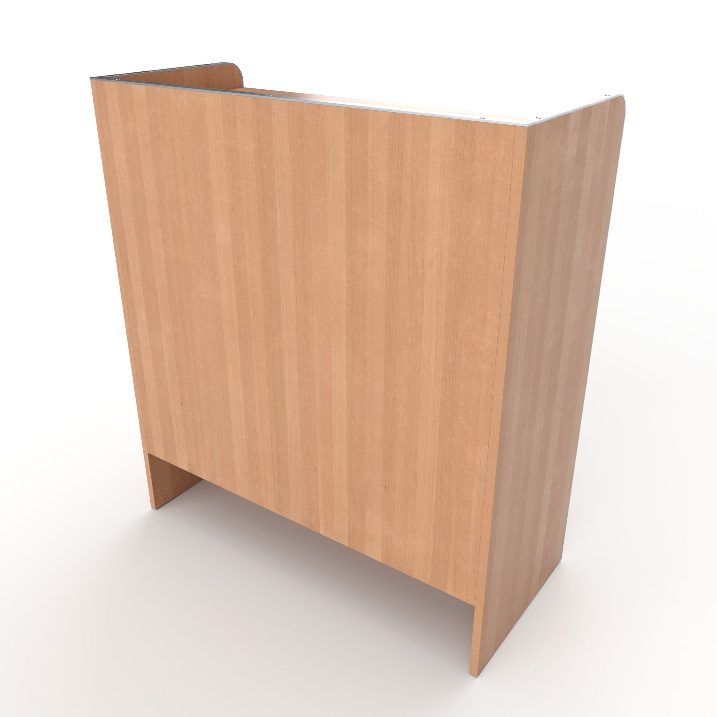 commode 22 Low-poly 3D model_1