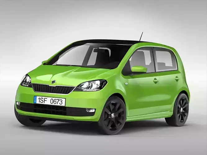 Skoda Citigo 2017 3D model Skoda Citigo 2017 3D model