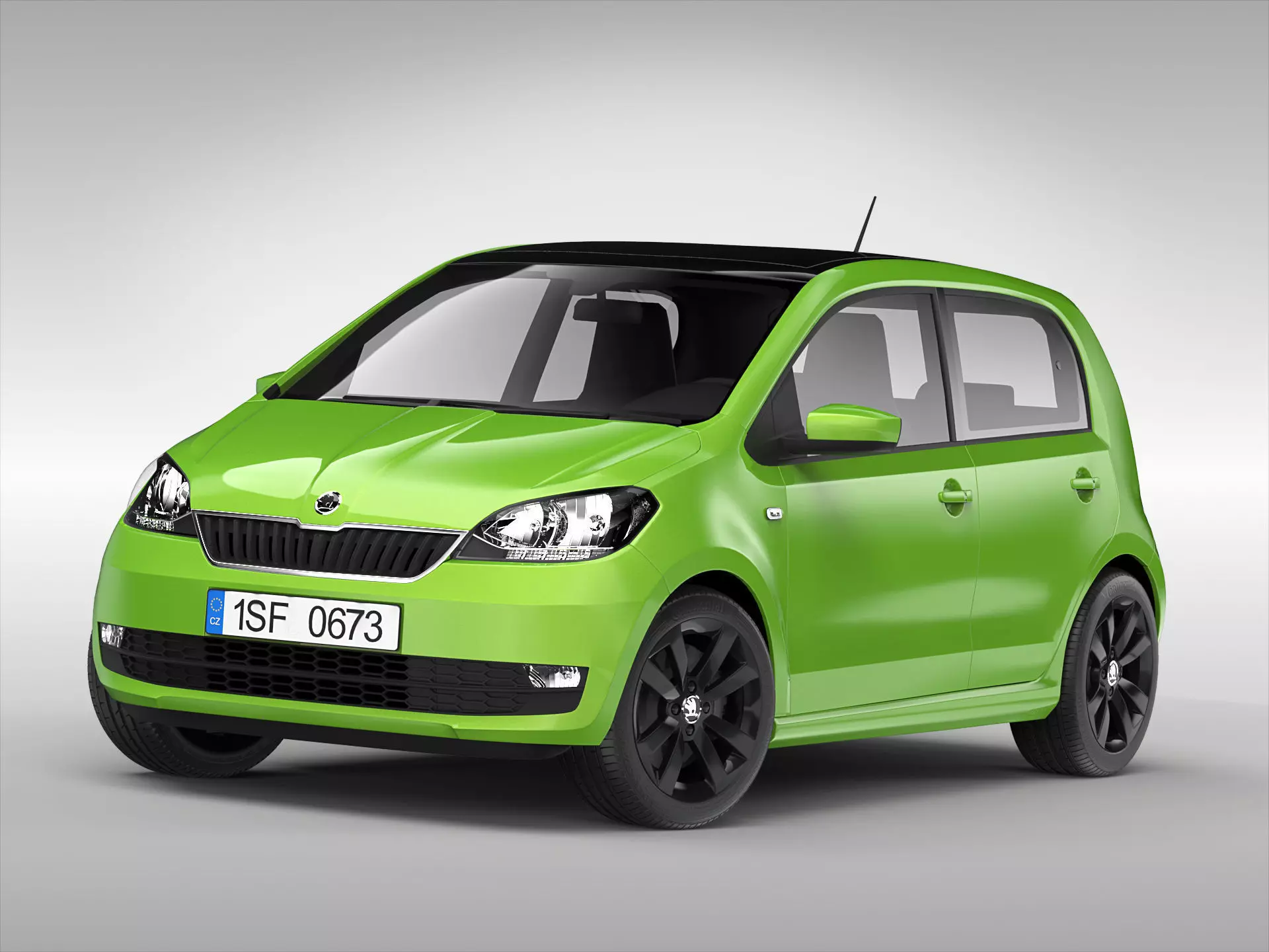 Skoda Citigo 2017 3D model_0