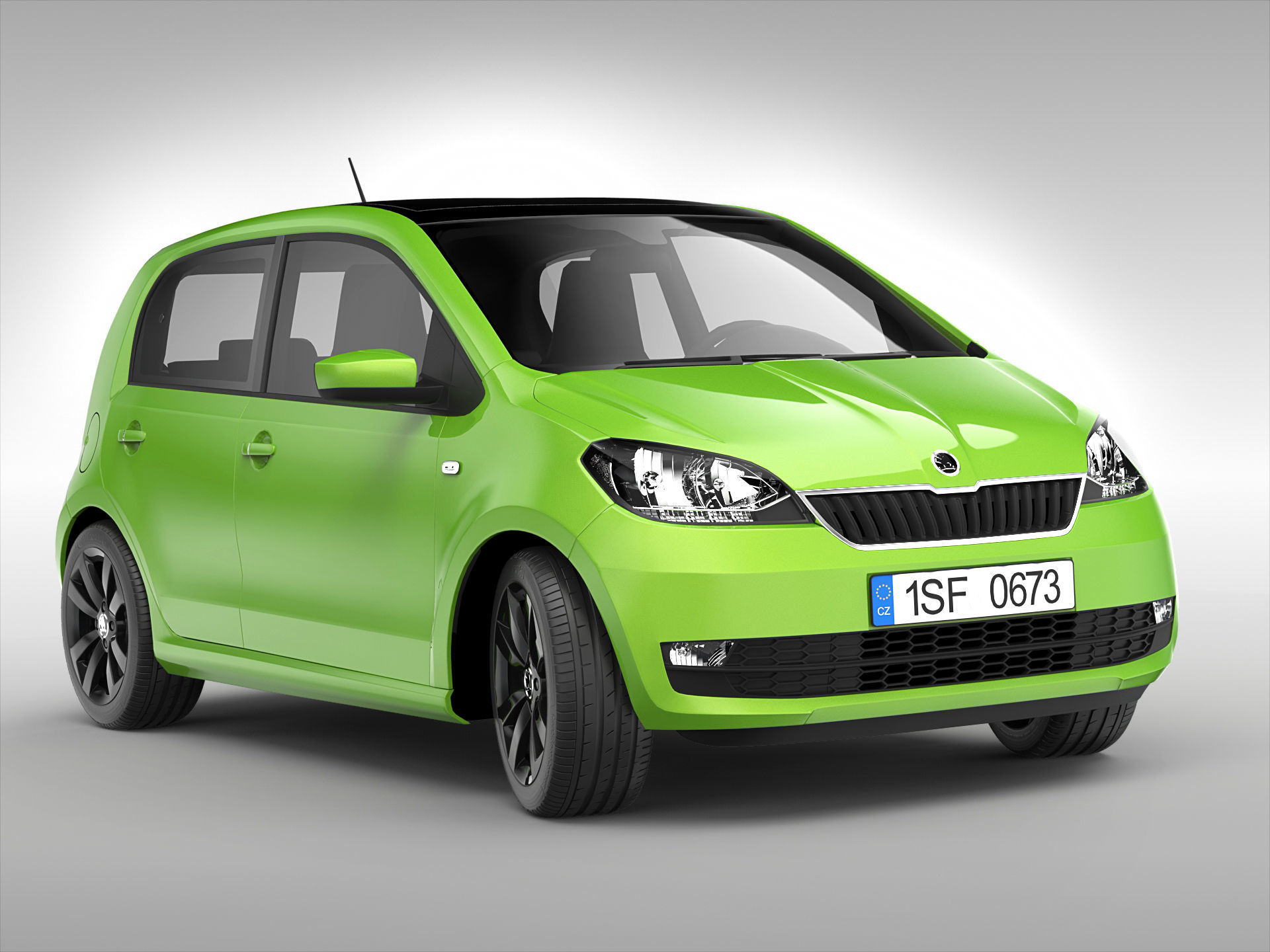 Skoda Citigo 2017 3D model_3