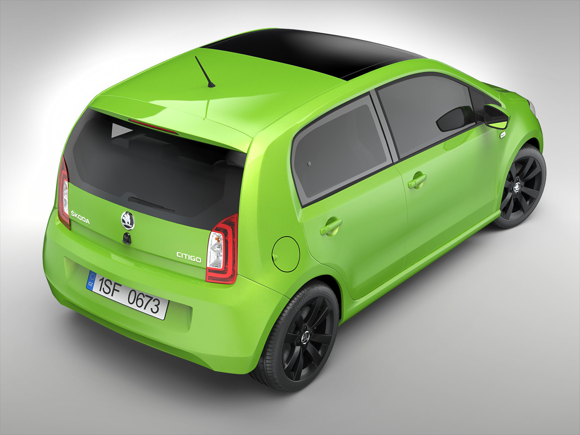 Skoda Citigo 2017 3D model_2