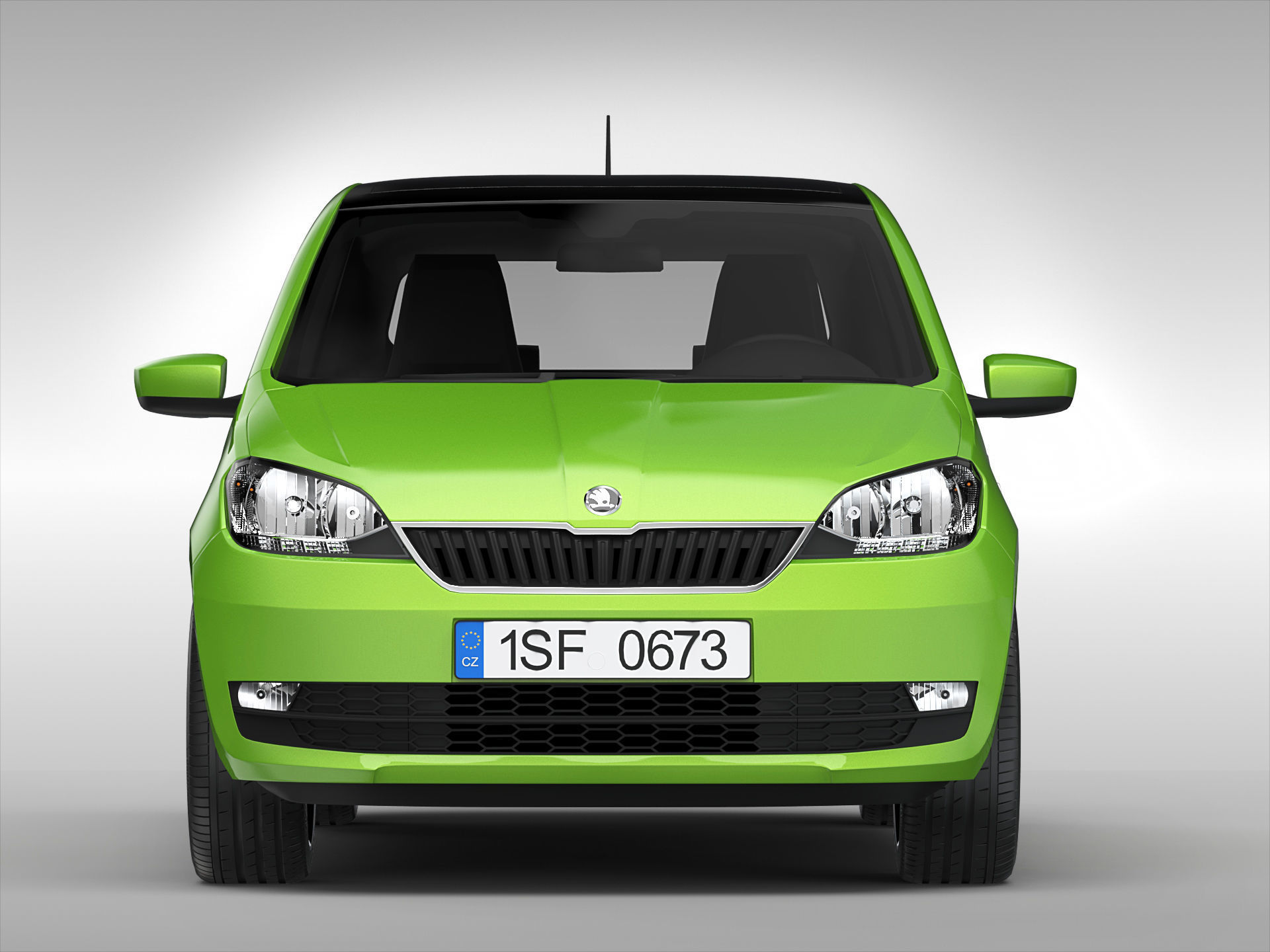 Skoda Citigo 2017 3D model_4