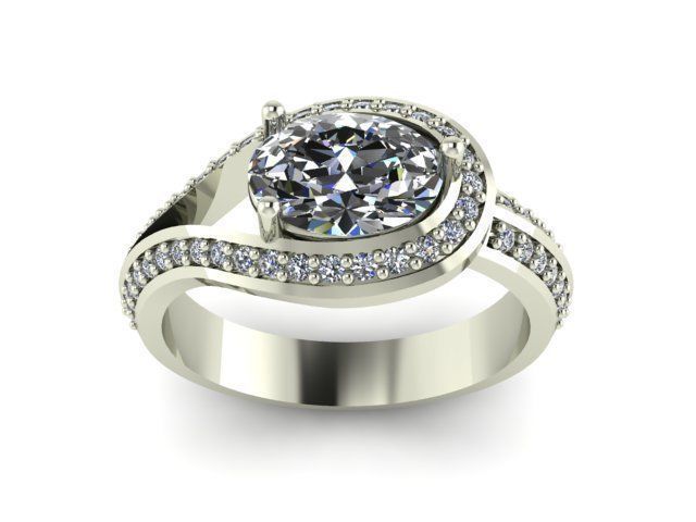 Ring T00501 3D print model_1