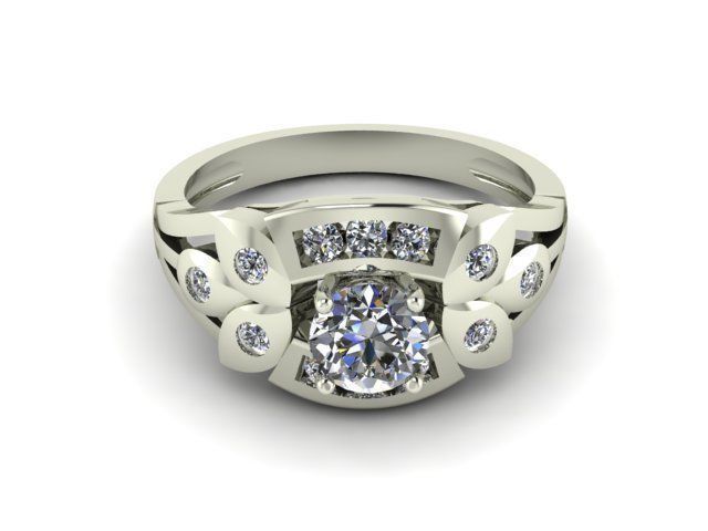 Ring T00506 3D print model_1