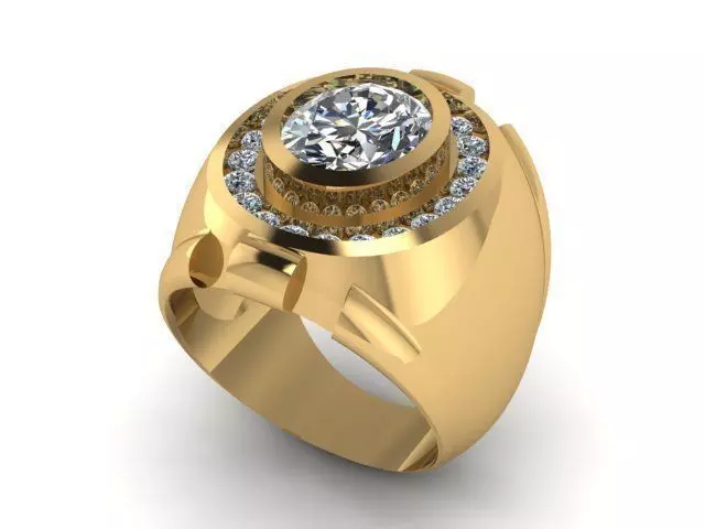 Ring T00508 3D print model_0