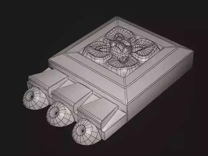 de0280 wall plate with flower