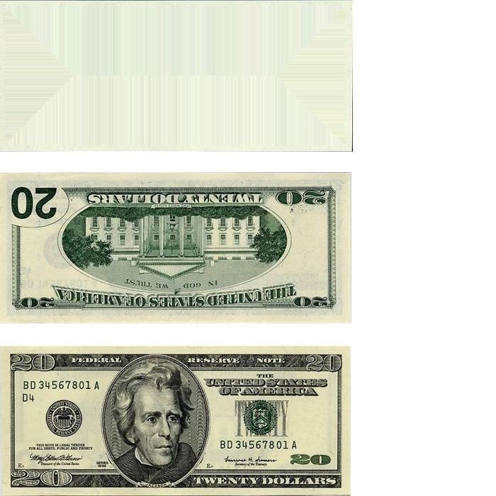 bloody dollars rigged Low-poly 3D model_24