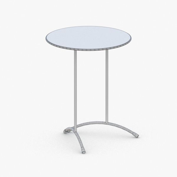 0601 - Coffee Table Low-poly 3D model_4