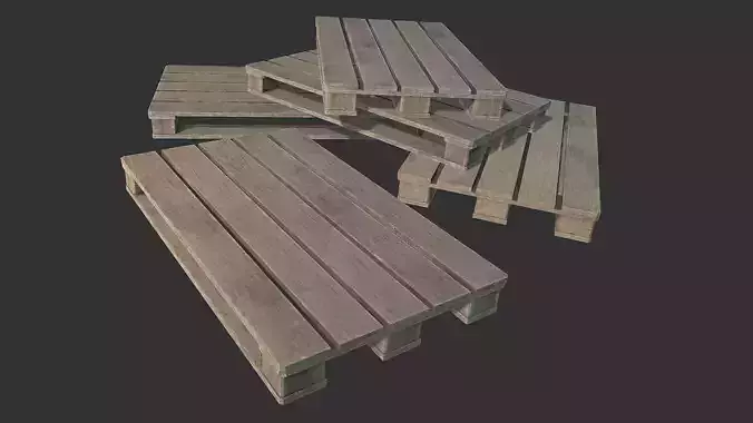 Wooden Pallets PBR