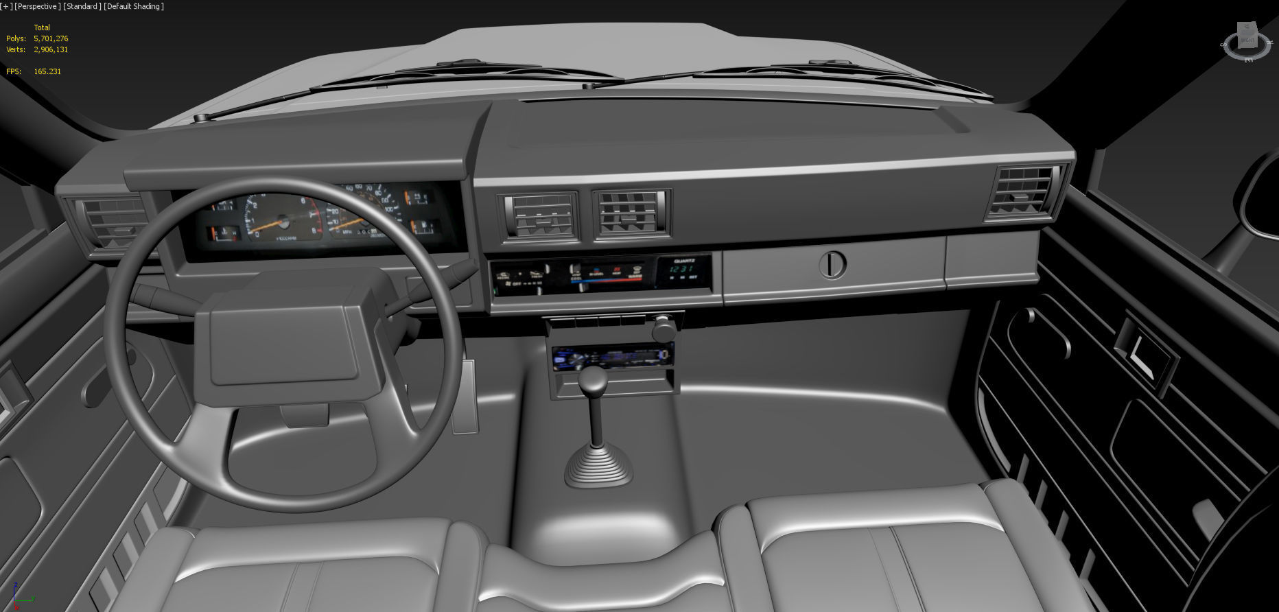 Toyota Hilux 1983-1988 Pickup 3D model_9