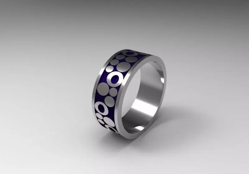 Ring Lady 3D print model_0