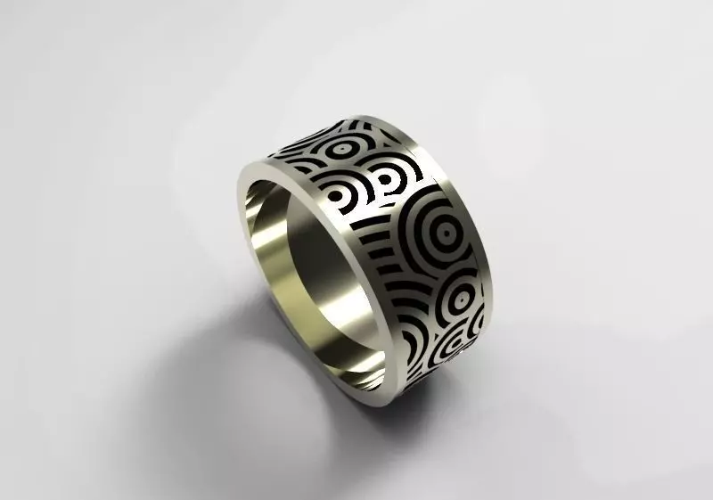Ring Lady 3D print model_0