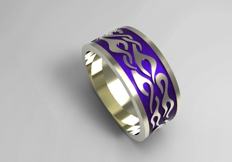 Ring Lady 3D print model_1