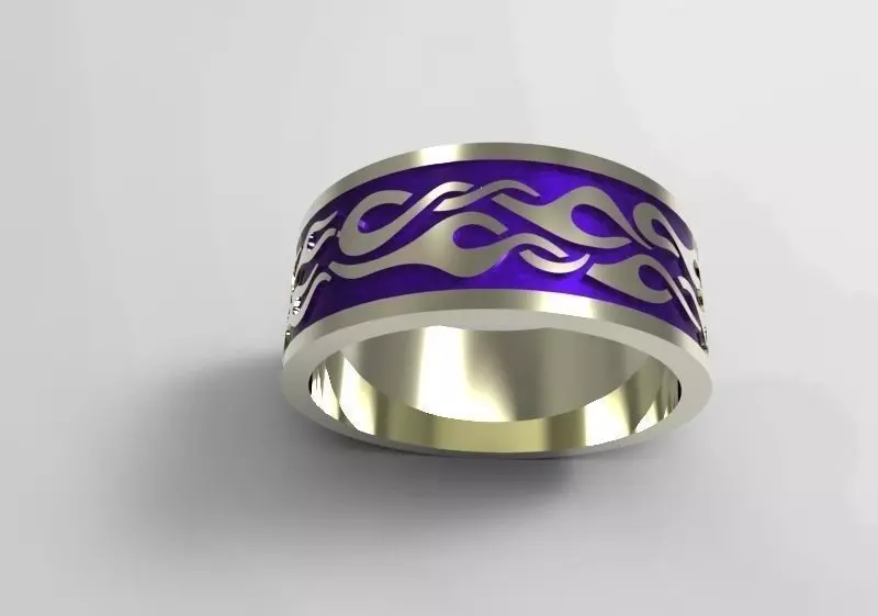 Ring Lady 3D print model_0