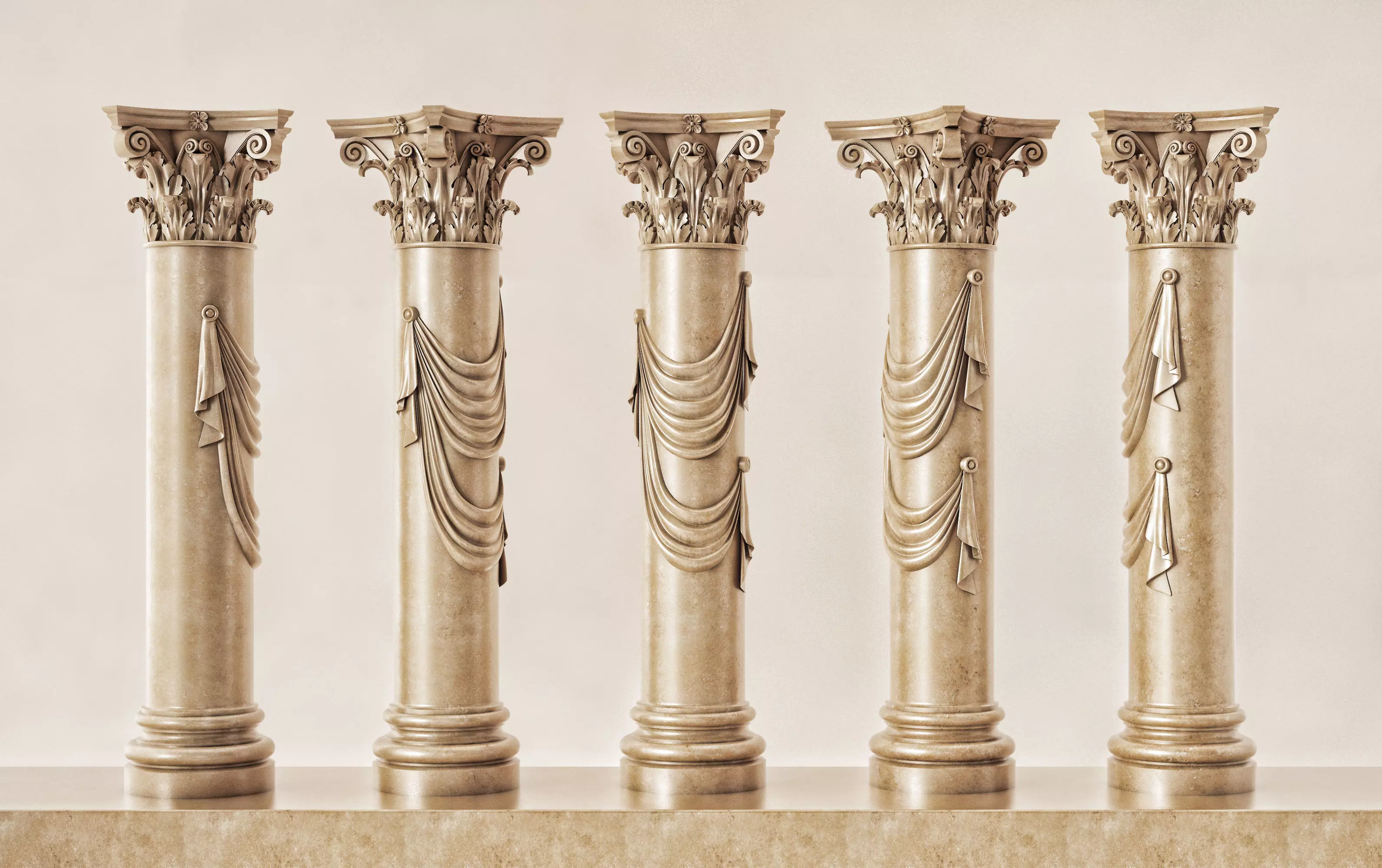 Architectural Elements Cape 3D model_0