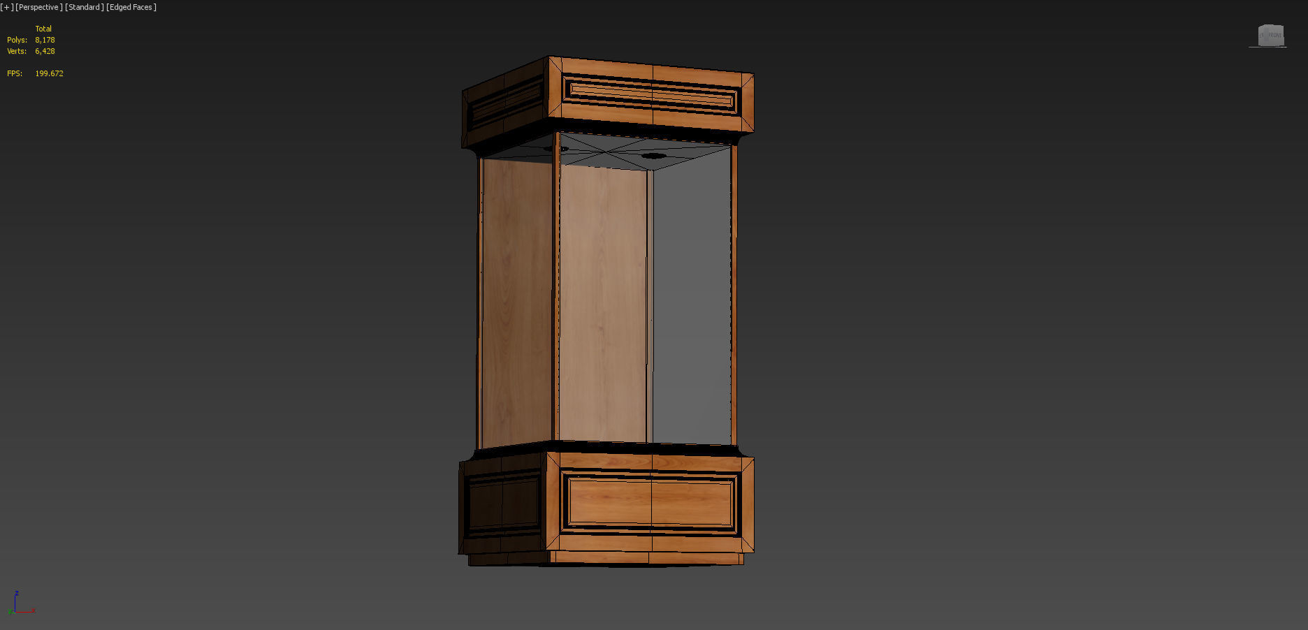 Vitrina Showcase Display 3D model_2
