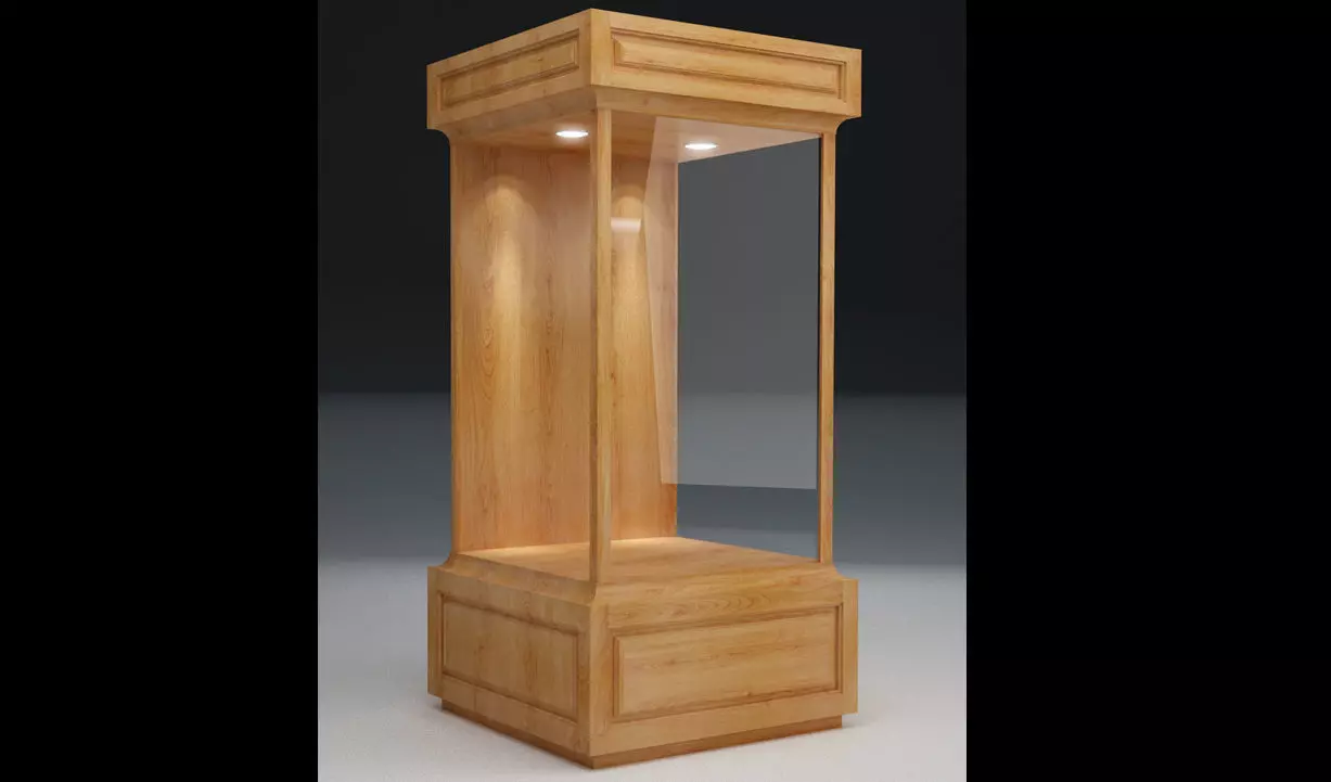 Vitrina Showcase Display 3D model_0