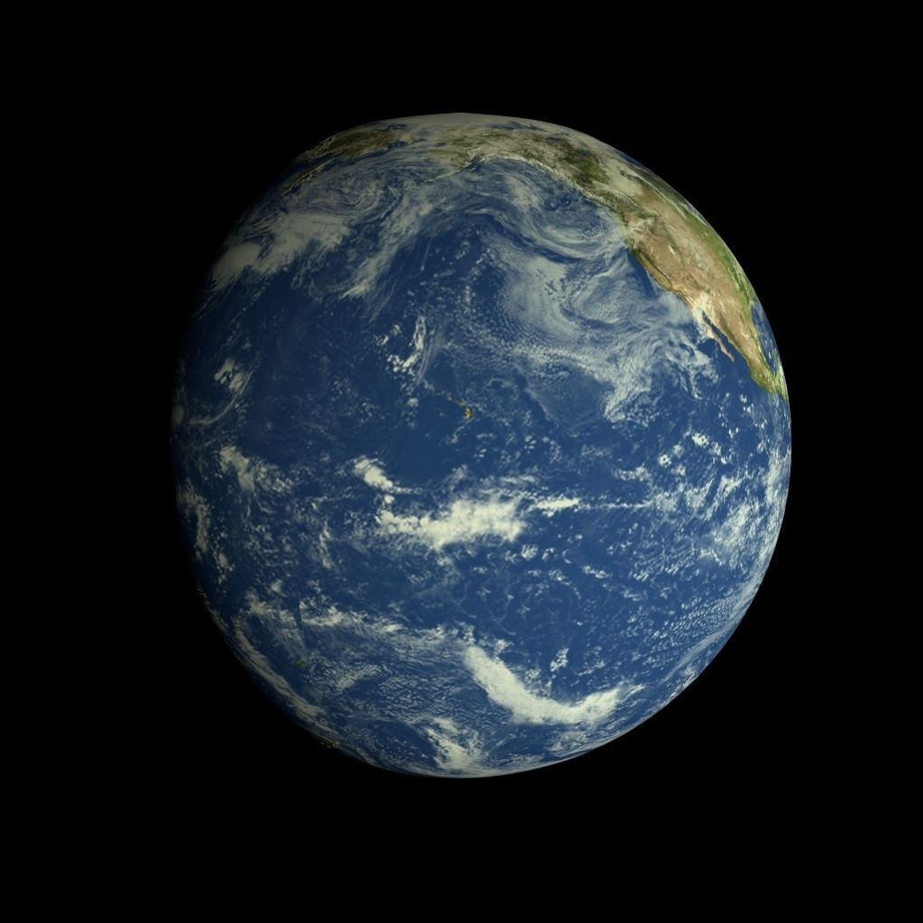 Animated 16K Earth Pack Low-poly 3D model_24