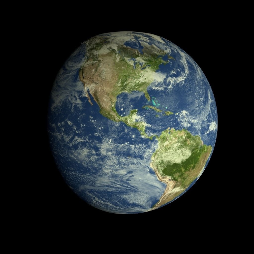 Animated 16K Earth Pack Low-poly 3D model_5