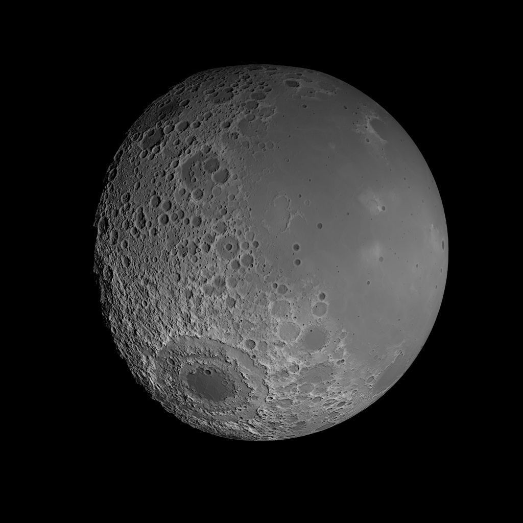 23K Realistic Moon Low-poly 3D model_17