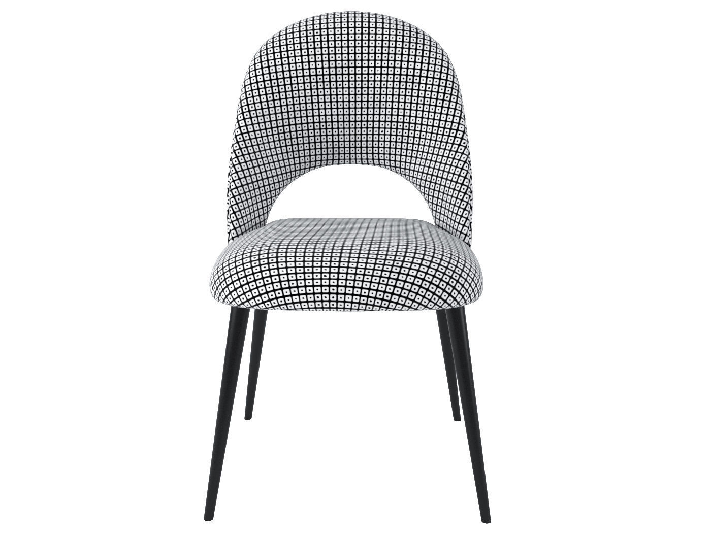 model Chair Iris Maison Du Monde 3D model_1