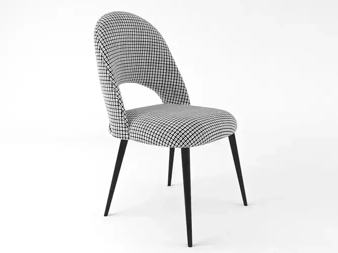 model Chair Iris Maison Du Monde 3D model