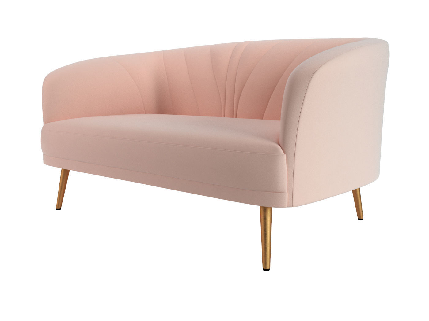 Sofa Banquette Laredoute 3D model_1
