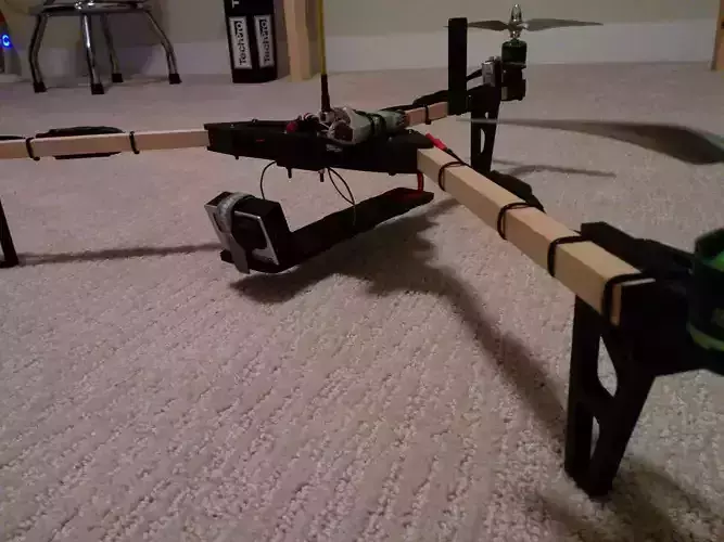 Printed Flight - Triple Tricopter 3D print model